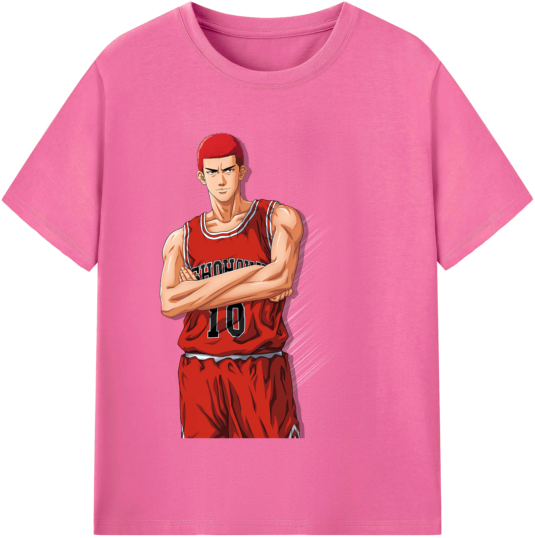 （画像用） SLAM DUNK／スラムダンク レディースカジュアルプリントTシャツ（綿100％）